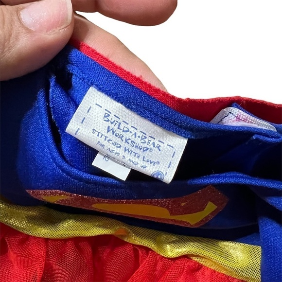 Build a Bear superman tutu dress with cape - Picture 7 of 7